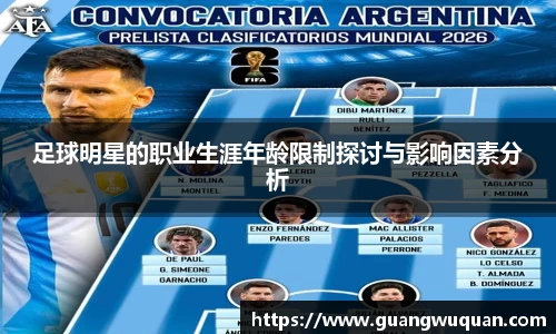 足球明星的职业生涯年龄限制探讨与影响因素分析