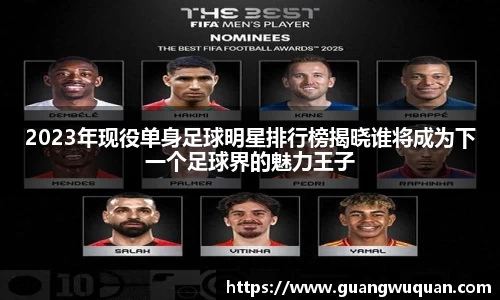 2023年现役单身足球明星排行榜揭晓谁将成为下一个足球界的魅力王子